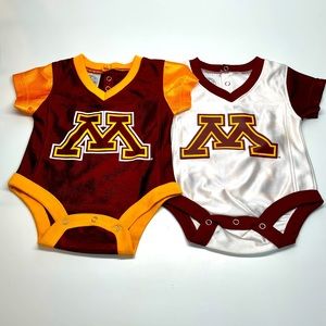 Colosseum Infant Minnesota M Golden Gopher Onesie